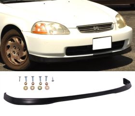 1996-1998 Honda Civic HB/2DR/4DR OEM Polyurethane Front Bumper Lip - IKN-BLF-HC96OE-PU