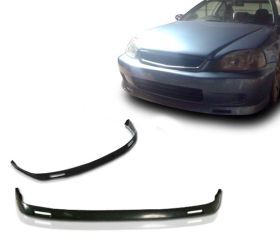 1999-2000 Honda Civic Front Bumper Lip BYS Poly-Urethane - BLF-HC99BYS-PU