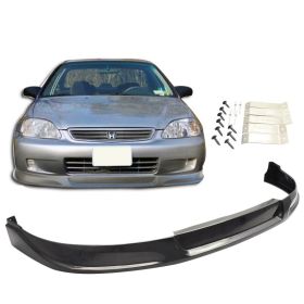 1999-2000 Honda Civic Front Bumper Lip Type Concept Poly-Urethane - BLF-HC99C-PU