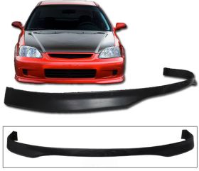 1999-2000 Honda Civic Front Bumper Lip Type-R Style Poly-Urethane - BLF-HC99TR-P