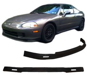 1993-1997 Honda DEL SOL Front Bumper Lip Mugen Poly-Urethane - BLF-HD93MU-PU