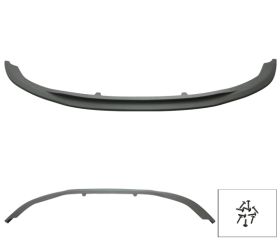 2009-2011 Honda Fit HB STI Polyurethane Front Bumper Lip - IKN-BLF-HF09STI-PU