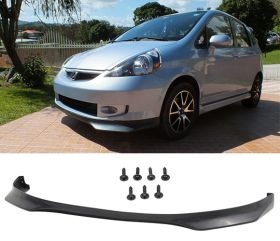 2007-2008 Honda Fit EVO Polyurethane Front Bumper Lip - IKN-BLF-HFIT07RA-PU