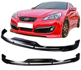 2010-2012 Hyundai Genesis 2DR S1 Style Front Bumper Lip Urethane - BLF-HYGENC10