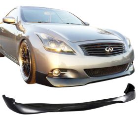 2008-2010 Infiniti G37 Sport 2DR Coupe EVO Polyurethane Front Bumper Lip - IKN-BLF-IG37208RA-PU