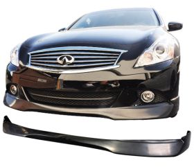 2011-2012 Infiniti G25 4DR Sedan EVO Polyurethane Front Bumper Lip - IKN-BLF-IG37411RA-PU