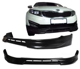 2010-2012 Kia Optima Front Bumper Lip Poly-Urethane - BLF-KOP10S-PU