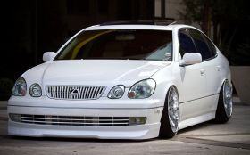 1998-2003 Lexus Gs300 400 Front Bumper Lip Greddy Style Poly-Urethane - BLF-LGS9