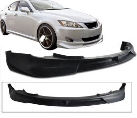2006-2008 Lexus Is250 350 Front Bumper Lip JP Style Poly-Urethane - BLF-LIS06JP-