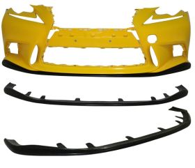 2014-2016 Lexus IS250/IS300/IS350 F-Sport JDM Polyurethane Front Bumper Lip - IKN-BLF-LIS14JDM-PU