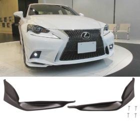 2014-2016 Lexus IS250/IS300/IS350 F-Sport TR-D Polyurethane Front Bumper Lip - IKN-BLF-LIS14TRD2P-PU