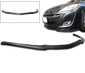 2009-2011 Mazda 3 4 5dr Front Bumper Lip Poly-Urethane - BLF-MAZ309M-PU