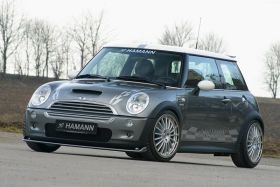 2002-2006 Mini Cooper S Front Lip Hamann Style Poly-Urethane - BLF-MCOP02H-PU