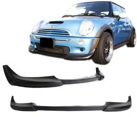 2002-2006 Mini Cooper S Front Bumper Lip Poly-Urethane - BLF-MCOP02S-PU