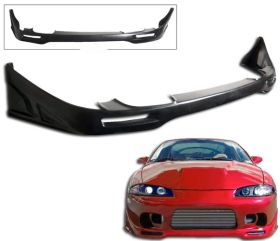 1997-1999 Mitsubishi Eclispe Front Bumper Lip Jp-Style Poly-Urethane - BLF-ME97J