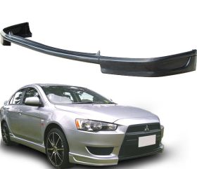 2008-2015 Mitsubishi Lancer Front Bumper Lip Poly-Urethane - BLF-ML08T-PU