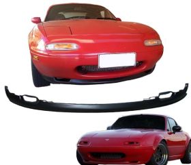 1990-1997 Mazda Miata Front Bumper Lip Rs-Style Poly-Urethane - BLF-MM90RS-PU