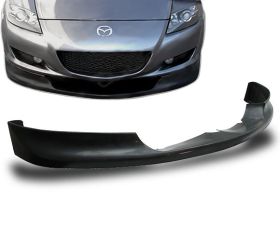 2004-2007 Mazda RX8 Front Bumper Lip Type-S Poly-Urethane - BLF-MRX8S-PU