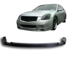 2007-2008 Nissan Maxima 4DR Front Bumper Lip Type-A Poly-Urethane - BLF-NM07A-PU