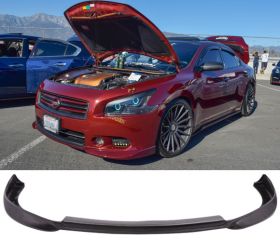 2009-2014 Nissan Maxima ST Polyurethane Front Bumper Lip - IKN-BLF-NM09ST-PU