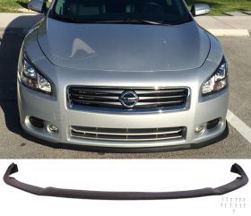 2009-2014 Nissan Maxima CS Polyurethane Front Bumper Lip - IKN-BLF-NM09STSP-PU