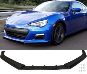 2013-2016 Subaru BRZ Ikon-V3 Polyurethane Front Bumper Lip - IKN-BLF-SBRZ13IK3-PU