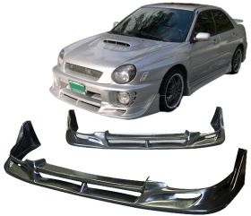 2002-2003 Subaru Impreza WRX Front Bumper Lip C-west Style (poly-Urethane) - BLF