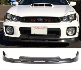 2002-2003 Subari Impreza WRX P-1 Style Poly-Urethane Front Bumper Lip