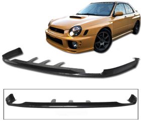 2002-2003 Subaru Impreza WRX Front Lip C-west Style Poly-Urethane - BLF-SI02PD-P