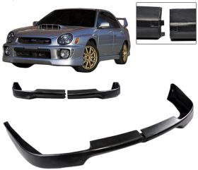 2002-2003 Subaru WRX/STI STi V3 Polyurethane Front Bumper Lip - IKN-BLF-SI02V3-PU