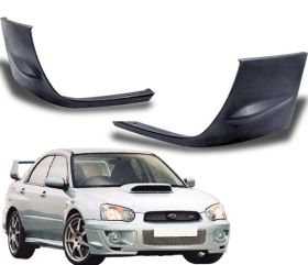 2004-2005 Subaru Impreza WRX Front Lip STI Style 2PC Poly-Urethane - BLF-SI042ST