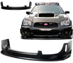 2004-2005 Subaru Impreza WRX Front Lip Ds-Style Poly-Urethane - BLF-SI04DS-PU