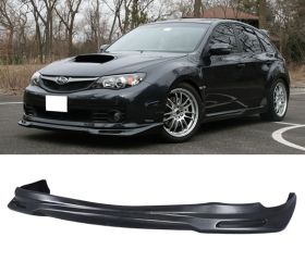 2008-2010 Subaru STI 4DR/5DR GR Polyurethane Front Bumper Lip - IKN-BLF-SI08GR-PU