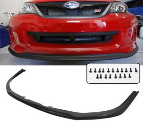 2011-2014 Subaru WRX/STI STi 4DR/5DR CS1 Polyurethane Front Bumper Lip - IKN-BLF-SI11CS1-PU