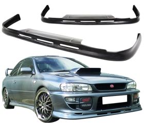 1997-2001 Subaru Impreza/WRX P1 Polyurethane Front Bumper Lip - IKN-BLF-SI97P1-PU