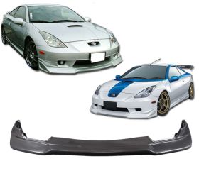 2000-2002 Toyota Celica Front Bumper Lip Jp-Style Poly-Urethane - BLF-TC00JP-PU
