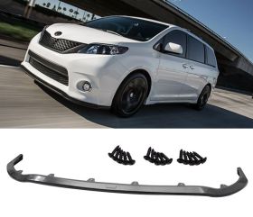 2011-2017 Toyota Sienna SE MP ABS Plastic Front Bumper Lip - IKN-BLF-TSN11SEMP-A