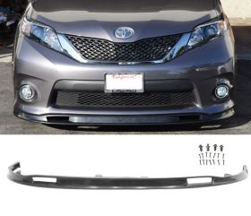 2011-2017 Toyota Sienna SE SK Polyurethane Front Bumper Lip - IKN-BLF-TSN11SKP-PU
