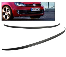 2009-2011 VW Golf 6 GTI Front Bumper Lip Poly-Urethane - BLF-VG09GTIOE-PU