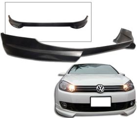 2009-2011 VW Golf 6 Front Bumper Lip Rieger Style Poly-Urethane - BLF-VG09R-PU