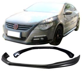 2008-2012 VW Passat CC RL Polypropylene Front Bumper Lip - IKN-BLF-VWCC08RL-PP