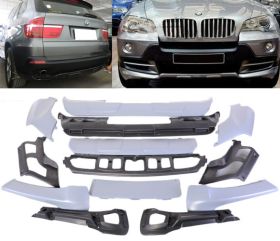 2007-2010 BMW X5 E70 Aero Polypropylene Body Kit - IKN-BLK-BX50713P-PP