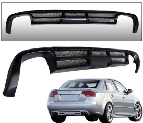 2006-2008 Audi A4 Rear Bumper Lip Type-A Poly-Urethane - BLR-AA407A-PU