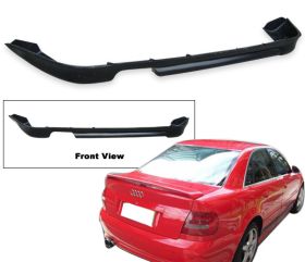 1996-2001 Audi A4 Rear Bumper Lip Type-O Poly-Urethane - BLR-AA496O-PU