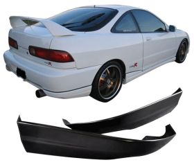 1998-2001 Acura Integra 2DR Type-R Polyurethane Rear Bumper Lip - IKN-BLR-AI982-PU