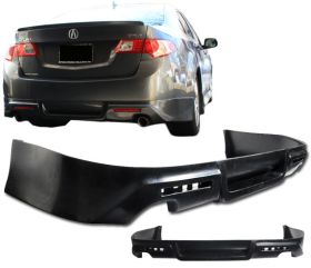 2009-2011 Acura TSX Rear Bumper Lip Poly-Urethane - BLR-ATSX09TC-PU