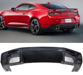 2016-2018 Chevrolet Camaro OE Factory Style Ground Effects Rear Bumper Lip Diffuser - BLR-CC16OE-PP