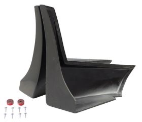2010-2012 Ford Mustang V6 Ikon Polyurethane Rear Bumper Lip - IKN-BLR-FM10V6X2P-PU