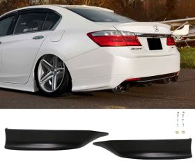 2013-2015 Honda Accord 4DR Sedan HFP Polyurethane Rear Bumper Lip - IKN-BLR-HA134H2P-PU