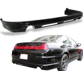 1998-2002 Honda Accord 2DR Rear Bumper Lip J-Style Poly-Urethane - BLR-HA982J-PU